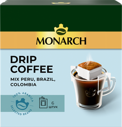 Кофе молотый MONARCH Арабика, дрип-пакет, 6пак, картинка