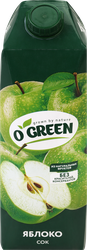 Сок O'GREEN Яблоко, 1л, вид