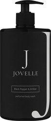 Гель для душа JOVELLE Черный перец и амбра, 700мл, вид