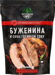 Буженина КРОНИДОВ в собственном соку, 325г, фотография