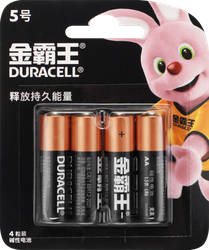 Батарейки щелочные DURACELL Basic AA Lr6, Арт. MN1500, 4шт, картинка