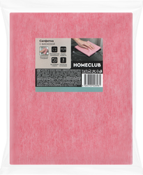 Салфетка вискозная HOMECLUB 30х38см, Арт. КМ-12-02-079-03, 3шт, вид