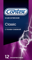 Презервативы CONTEX Classic, 12шт, фото