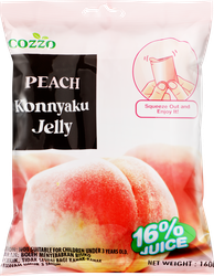 Желе Cozzo Конняку со вкусом персика, 160г, фотография