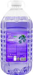 Мыло жидкое GRASS Milana Черника эконом, 5л, крупный план