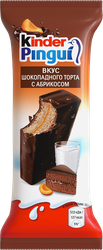 Пирожное бисквитное KINDER Пингви Абрикос 23,3%, без змж, 30г, фото