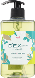 Мыло жидкое DEXCLUSIVE Olive oil парфюмированное, 500г, детальное фото