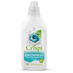 Гель для стирки 2 в 1 с пятновыводителем концентрат GRASS "CRISPI", 1,8 л., фотография