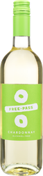Изображение товара Напиток безалкогольный FREE PASS Chardonnay белый полусладкий, 0.75л