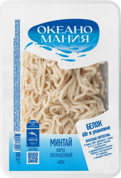 Фарш минтая ОКЕАНОМАНИЯ, 400г, вид