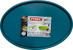 Форма для запекания PYREX Cook&Store XL 35х24х6см, с крышкой, овальная, 3л, изображение