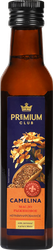 Масло рыжиковое PREMIUM CLUB нерафинированное сыродавленное, 250мл, крупный план