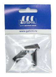 Заглушка Galichi для водосливного отверстия пластик коричневые, детальное фото