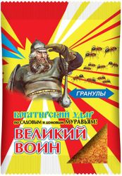 Средство от муравьев Великий воин 50 г, детальное фото