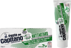 Зубная паста PASTA DEL CAPITANO Antitartar for smokers от зубного камня для курящих, 75мл, фотография