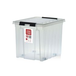 Ящик Roxor Consumer с крышкой Rox Box 50, прозрачный, фото