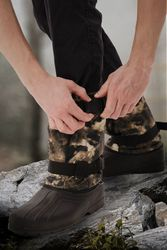 Сапоги зимние мужские Хаки 41р., крупный план