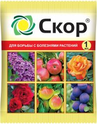 Средство защитное от болезней Фунгицид Скор 1 мл, фотография