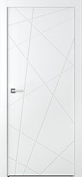 Межкомнатная дверь Belwooddoors Stripe Эмаль 2000х800, Белый, фото