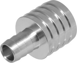 Трубка соединительная для садовых шлангов 1/2" - 1" (латунь), MP-У, вид