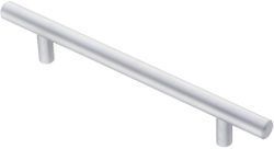 Ручка-рейлинг 128 мм матовый хром KERRON R-3020-128 SC, изображение
