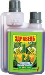 Удобрение органоминеральное Здравень аква для орхидей 150 мл, изображение
