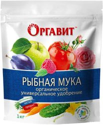 Удобрение ОРГАВИТ рыбная мука 1 кг, детальное фото