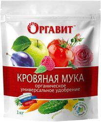 Удобрение Оргавит кровяная мука 1 кг, детальное фото