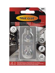 Крючки стальные TRUE GLUE ST10 самоклеящиеся круглые 3 шт, фото