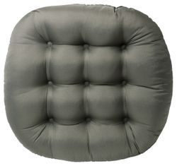 Сидушка для стула Бельвита 53279 серая 38x38 см, картинка