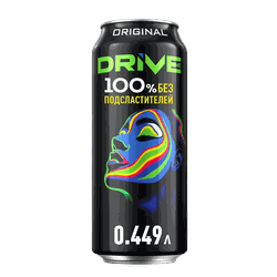 Напиток энергетический DRIVE ME Оригинальный газированный, 0.449л, фотография