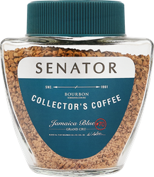 Кофе растворимый SENATOR Jamaica Blue, 90г, вид
