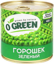 Горошек зеленый O`Green ж/б ключ 425мл. PL, детальное фото