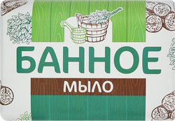 Мыло туалетное Банное, 150г, картинка