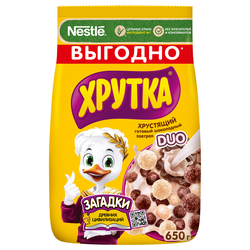 Готовый завтрак ХРУТКА Duo, шарики, 650г, детальное фото