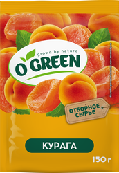 Курага отборная ОGREEN п/п 150гр., вид