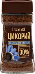 Цикорий растворимый ЕSQUIRE сублимированный, 85г, крупный план