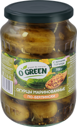 Огурцы маринованные O`GREEN По-берлински, 700г, детальное фото