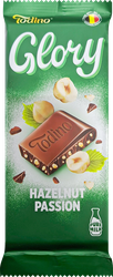 Шоколад GLORY молочный с дробленым фундуком 75г., детальное фото