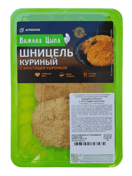 Шницель куриный с хрустящей корочкой охл. 400г. ВАЖНАЯ ЦЫПА, детальное фото