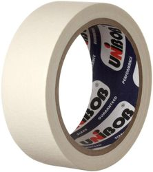 Малярная лента UNIBOB 48 мм х 25 м белая, картинка