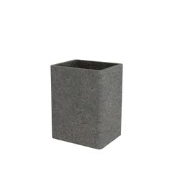 Стакан настольный STONE BLACK полирезин, вид