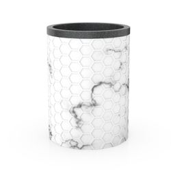 Стакан для зубных щеток настольный MAGNETIC полирезин, крупный план