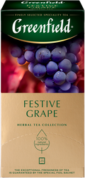 Чай травяной GREENFIELD Festive Grape, 25пак, картинка