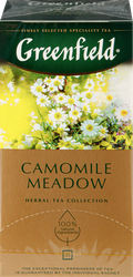 Чай травяной GREENFIELD Camomile Meadow, 25пак, детальное фото
