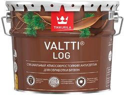 Антисептик Tikkurila/Tikkivala Valtti Log естественный 9 л, изображение