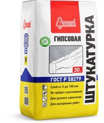 Штукатурка Гипсовая Старатели 30 кг, картинка
