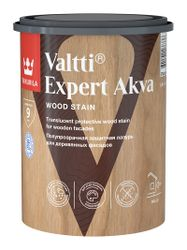 Лазурь антисептическая Tikkurila/Tikkivala Valtti Expert Akva Бесцветный 0,9 л полуматовая, фотография