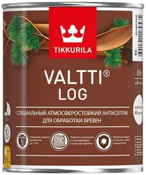 Антисептик Tikkurila/Tikkivala Valtti Log естественный 0,9 л, детальное фото