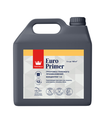 Грунт Tikkurila/Tikkivala Euro Primer концентрат 3л, фото